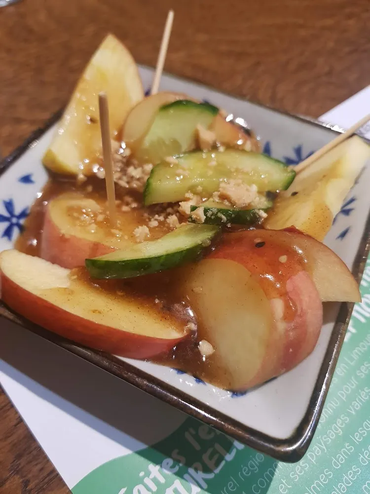 Petit Apéritif Sucré Sauce Aux Prunes